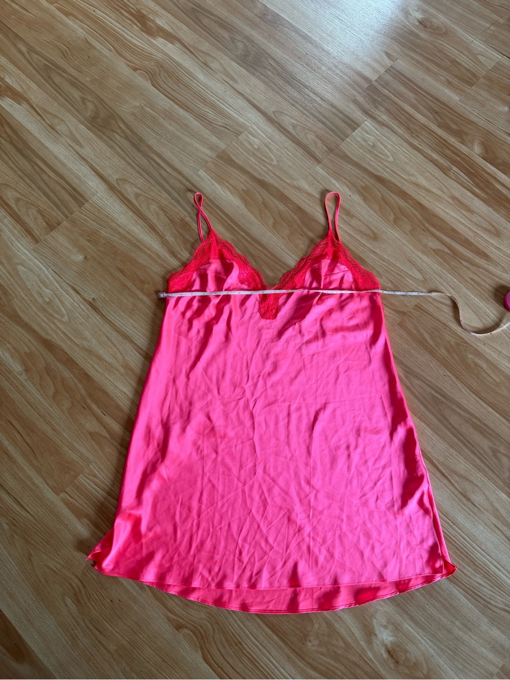 Pretty Victoria’s Secret Vintage Pink Satin Nightie Slip - Sz L